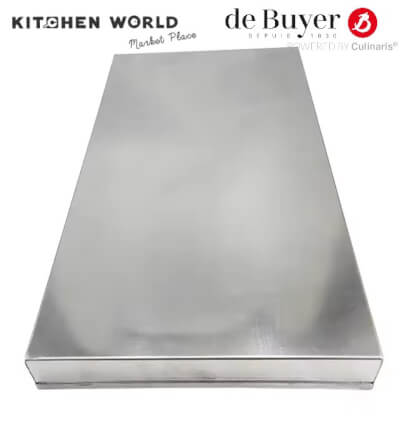 ถาดอบอลูมิเนียมขอบตรง DE BUYER BW4105 ขนาด 60X40X2 ซม._10